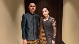 Raffi Ahmad dan Nagita Slavina Kondangan ke Pernikahan Sespri Prabowo, Tampil Kompak