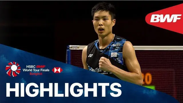 VIDEO: Anthony Ginting Ditaklukkan Chou Tien Chen di BWF World Tour Finals 2020