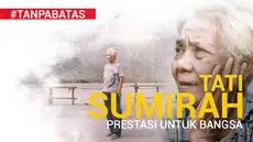 Berita video Tati Sumira menceritakan masa perjuangannya untuk mengharumkan Indonesia.