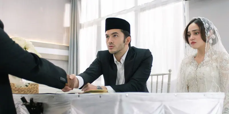 Potret Syifa Hadju dan Rizky Nazar 'Nikah' di Film Terbaru, Didoakan Jadi Nyata
