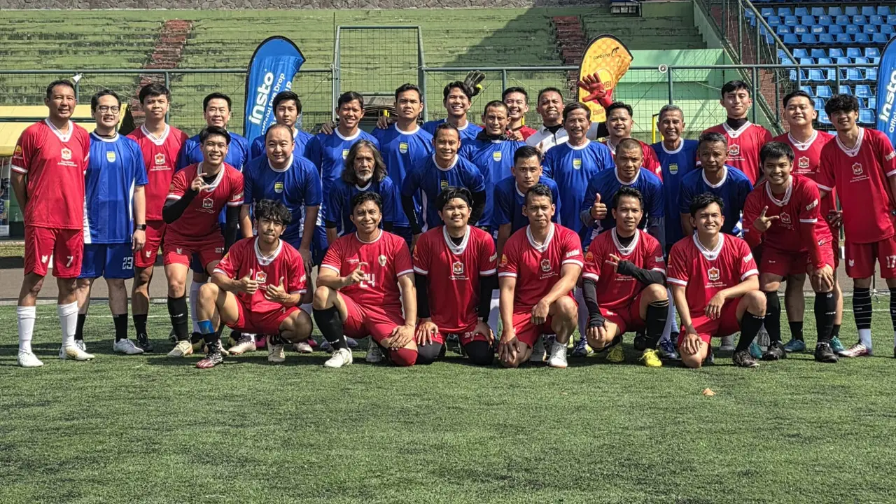 Kompetisi Libur, Adam Alis Main Bareng Atep dan Tantan di Persib All-Stars
