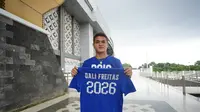 PSIS Semarang resmi memberikan perpanjangan kontrak kepada pemain asing asal Timor Leste, Paulo Gali Freitas. Kerja sama antara kedua pihak berlanjut hingga 2026. (DOK PSIS)