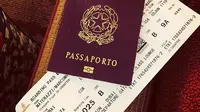 Tiket penerbangan ke Jakarta milik Marco Materazzi (instagram.com)
