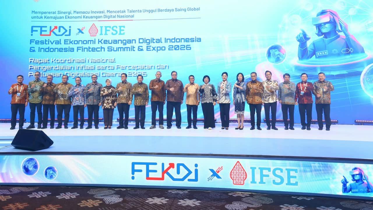OJK Bersama BI Gelar FEKDI dan IFSE 2026, Dorong Keuangan Digital Perkuat Ekonomi