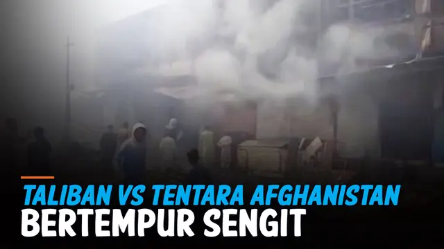 VIDEO: Bertempur Sengit, Milisi Taliban Kuasai Pusat Kota Kunduz Afghanistan