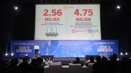 Sebanyak 306 pertandingan kasta tertinggi Liga Indonesia tersebut bakal disiarkan di Indosiar, Vidio, Nex, dan juga Sin Po TV. (Bola.com/M Iqbal Ichsan)
