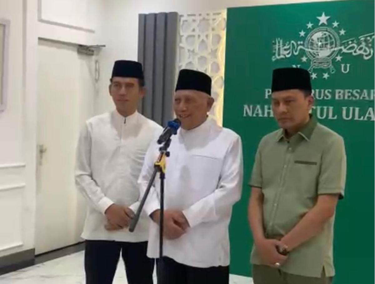 Ketua Umum Pengurus Besar Nahdlatul Ulama (PBNU) KH Abdul Hakim Mahfudz atau Gus Kikin di Kantor PBNU, Jakarta. (Dok. Istimewa)