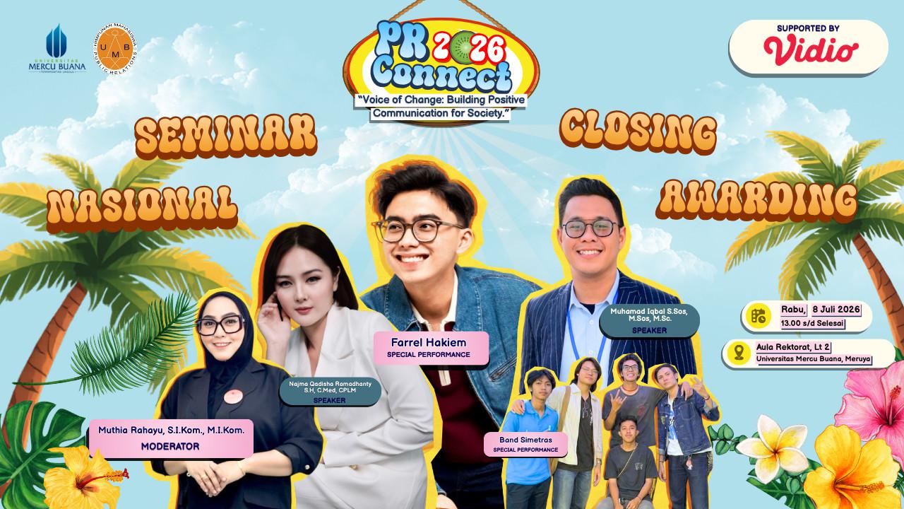 PR Connect 2026 Gandeng Vidio untuk Perluas Jangkauan Ajang Mahasiswa Nasional