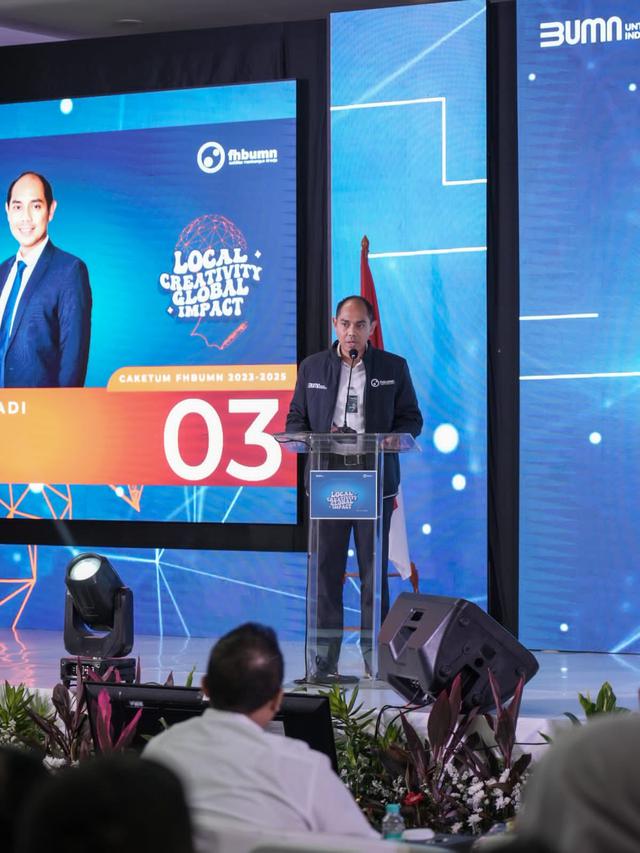 Corporate Secretary PT Bank Rakyat Indonesia (Persero) Tbk Agustya Hendy Bernadi. (Dok BRI)