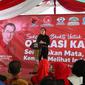 Ketua DPR RI sekaligus Ketua DPP PDIP Puan Maharani membuka kegiatan sosial operasi katarak gratis di Bangka Belitung. (Foto: Istimewa)