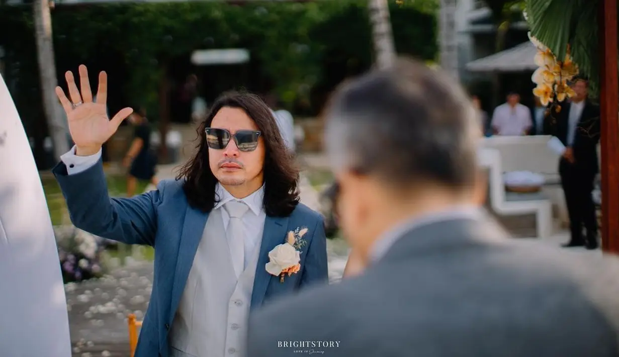 Ello dan Cindy Nikah (Instagram/thebrightstory)