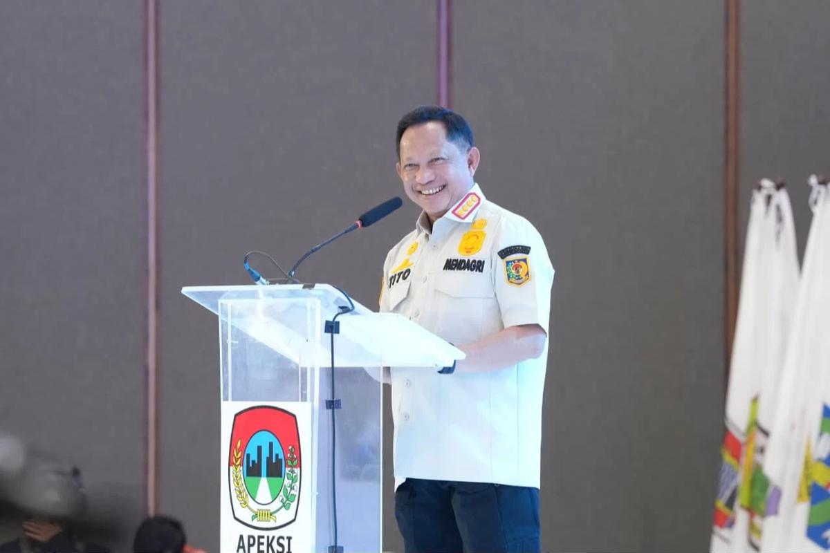 Mendagri Tito Karnavian keynote speaker dalam Rapat Kerja Komisariat Wilayah (Komwil) I Asosiasi Pemerintah Kota Seluruh Indonesia (APEKSI) di Kota Banda Aceh
