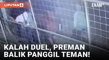 Tak Terima Kalah Duel, Preman Panggil Teman untuk Keroyok Ayah dan Anak