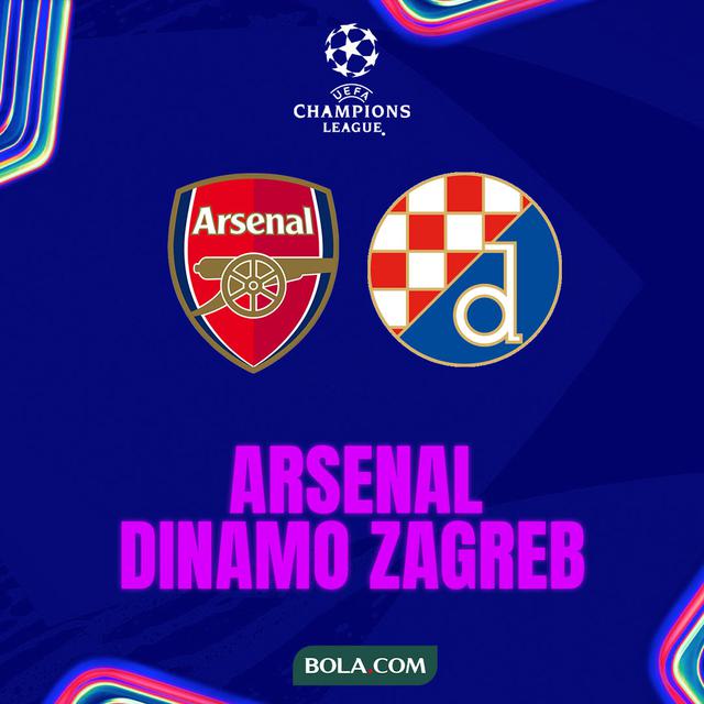 Liga Champions - Arsenal Vs Dinamo Zagreb