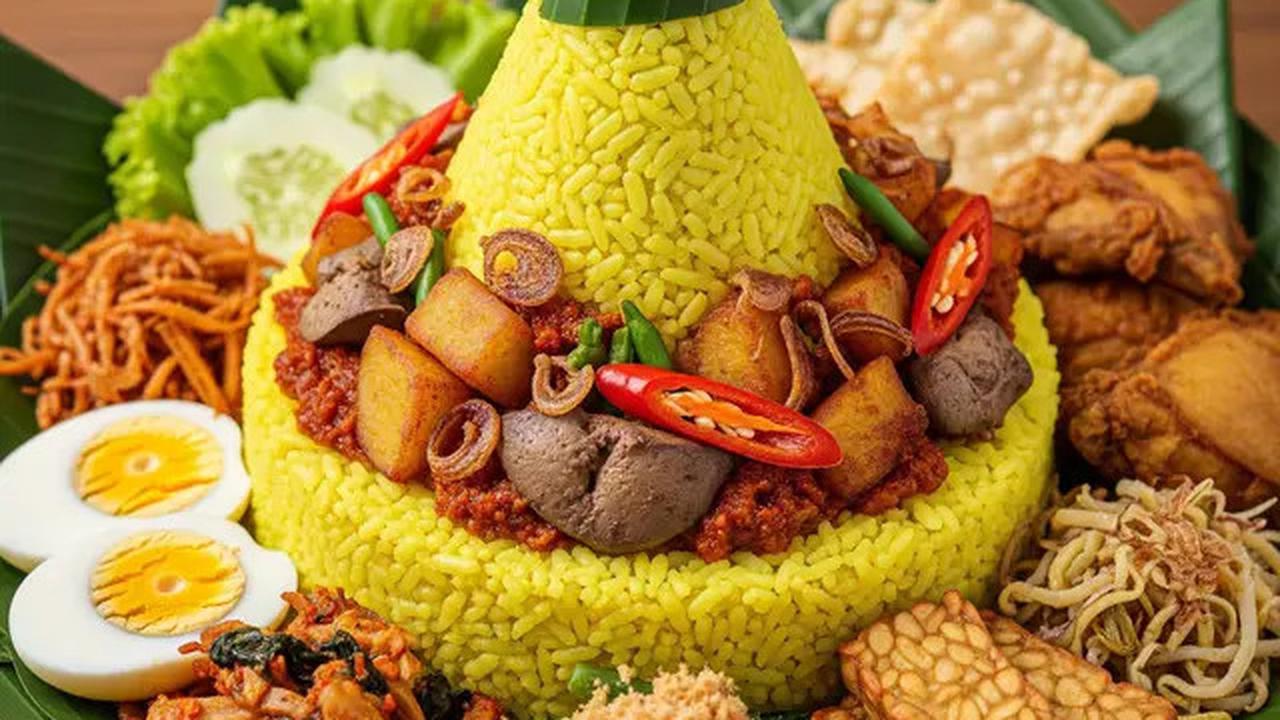 Resep Bikin Tumpeng dan Apa Saja Topingnya, Ini Daftarnya