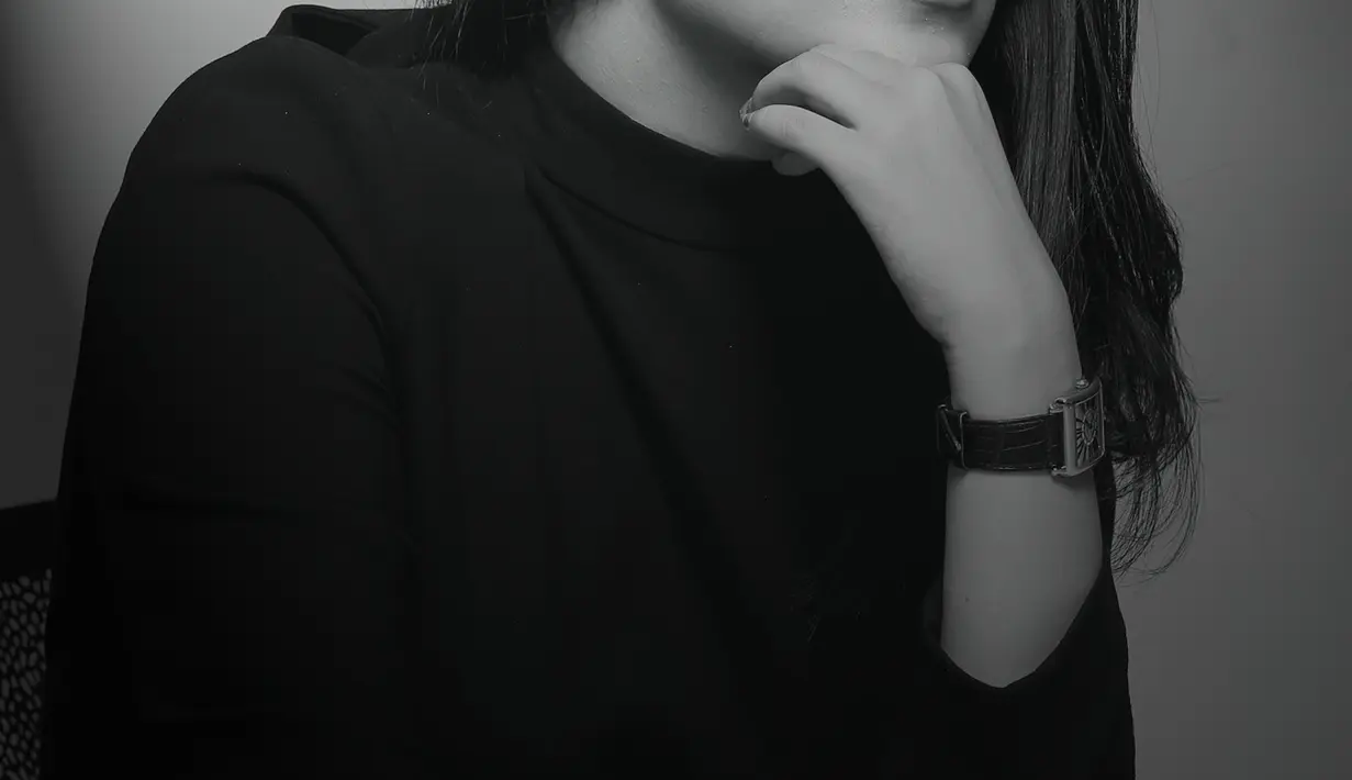 Angel Pieters amat optimis dengan masa depan yang cerah. (Galih W Satria/Bintang.com)