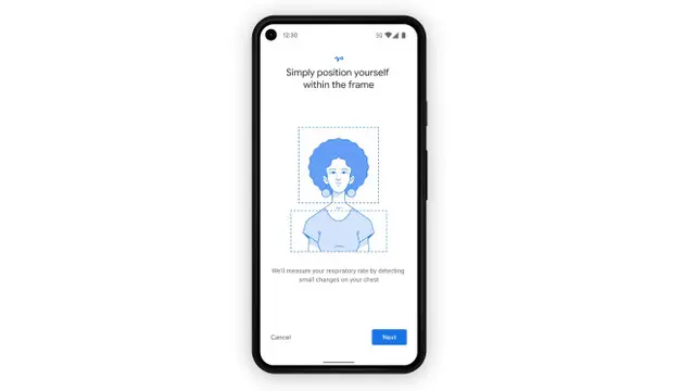 Futur monitor detak Jantung dan pernapasan di Google Pixel. Dok: Google