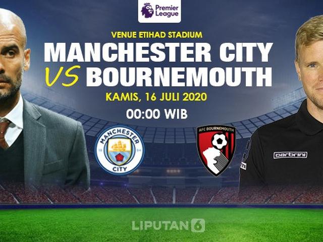 Link Live Streaming Manchester City Vs Bournemouth Di Liga Inggris Malam Ini Bola Liputan6 Com