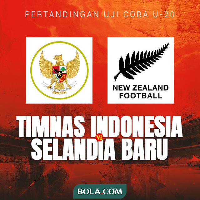 Uji Coba - Timnas Indonesia U-20 Vs Selandia Baru