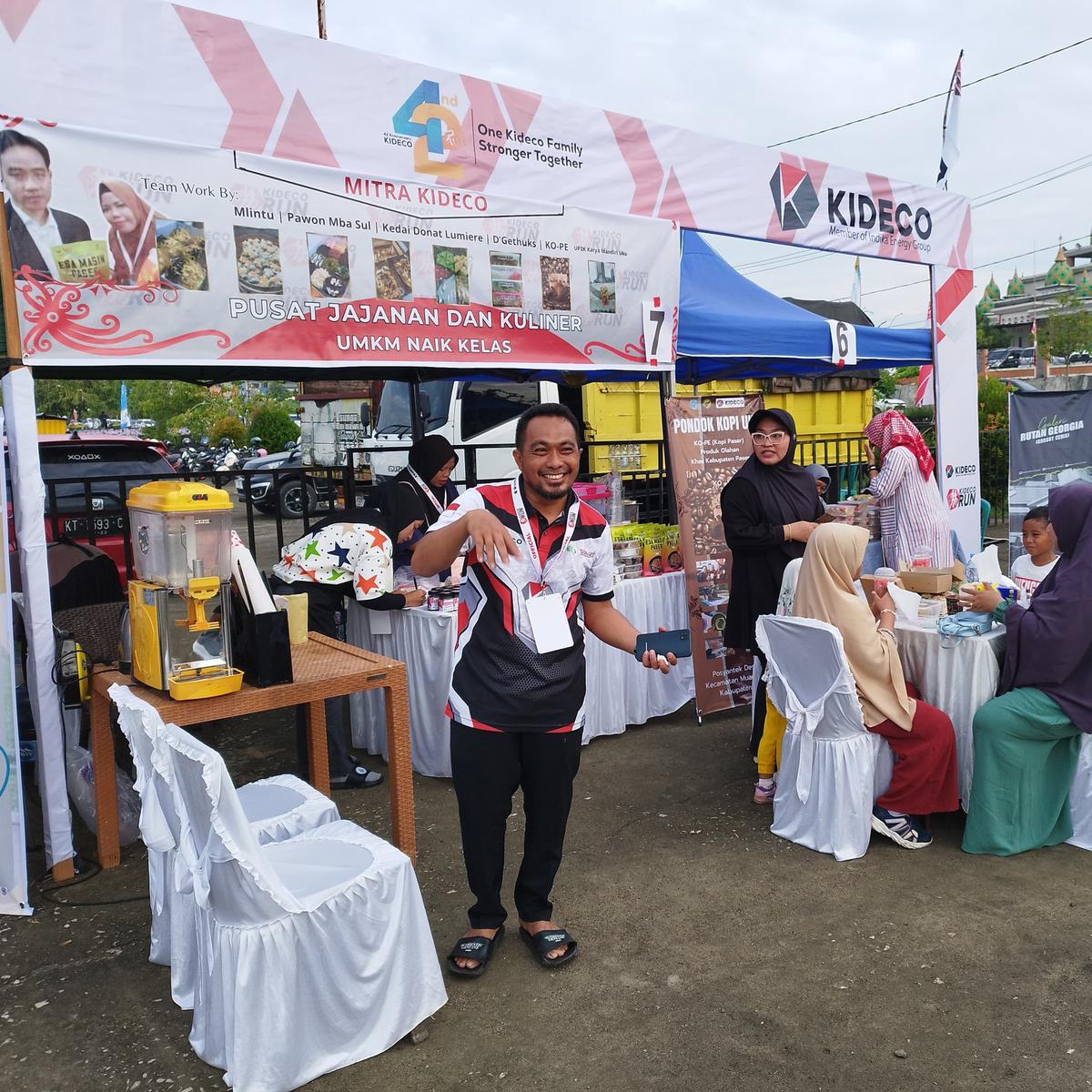 UMKM di Kideco Run di Kabupaten Paser