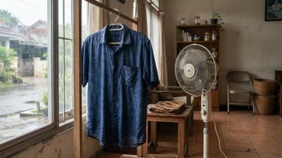 7 Cara Mengeringkan Baju yang Kehujanan Semalaman agar Bisa Dipakai Besok Pagi, Jangan Salah Langkah