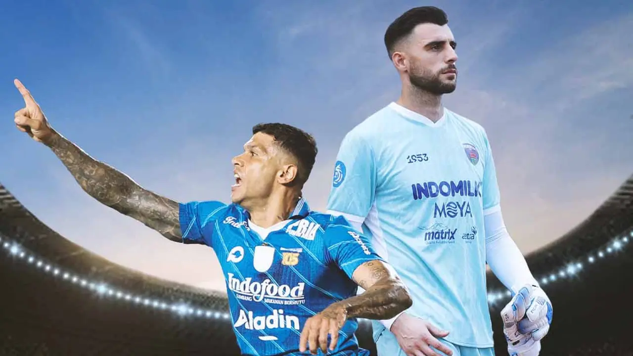 Ilustrasi - Ciro Alves (Persib), Igor Rodrigues (Persita)