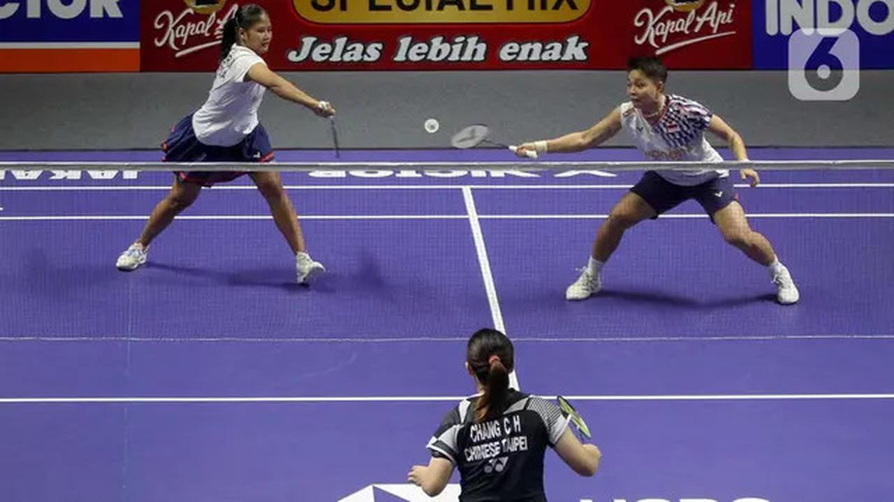 Tampil Kompak, Apriyani Rahayu/Febi Setianingrum Redam Perlawanan Chang Ching Hui/Yang Ching Tun