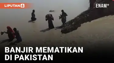 Pakistan sedang didera musibah banjir besar. Lebih dari seribu warganya dilaporkan meninggal dunia akibat banjir Monsun akibat hujan deras yang mengguyur wilayah tersebut.