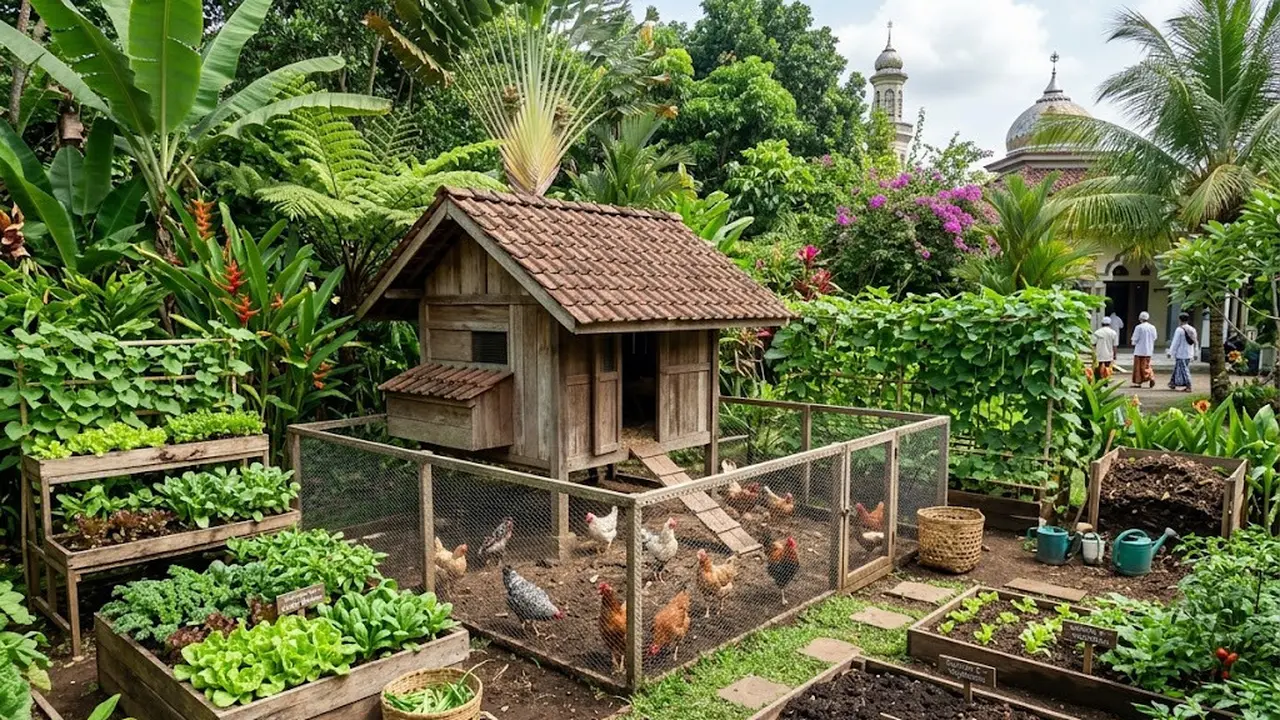 Cara Membuat Kandang Ayam Tahan Panas Tanpa Kipas Listrik