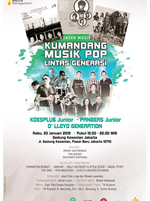Konser Musik Kumandang Musik Pop Lintas Generasi