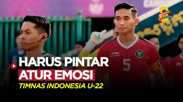 VIDEO: Tensi Panas Kontra Vietnam, Kapten Timnas Indonesia U-22 Sebut Para Pemain Harus Pintar Atur Emosi