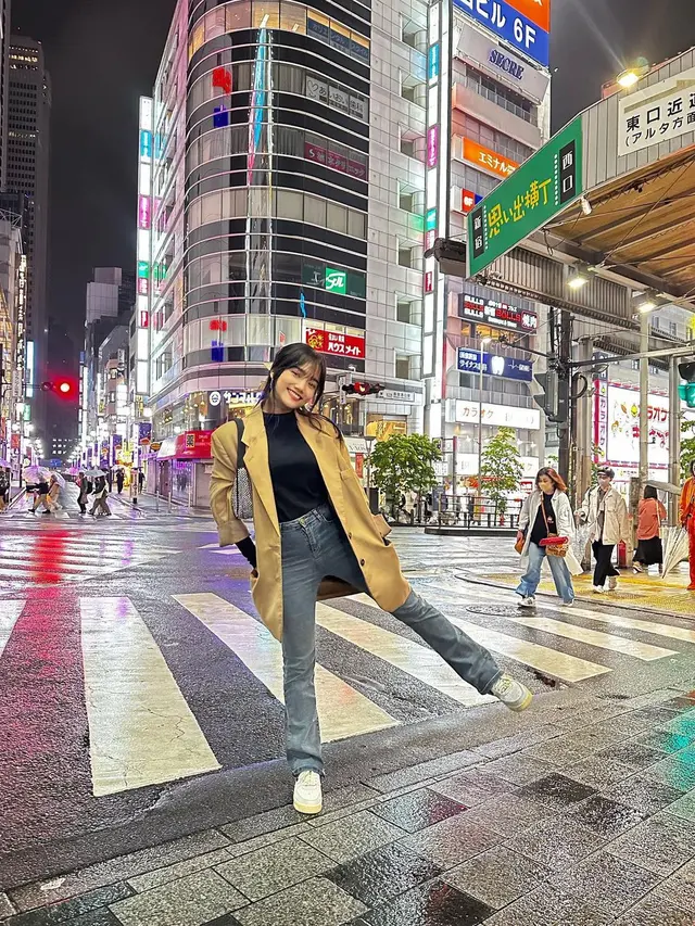 Fuji Liburan ke Jepang (Foto: instagram fuji_an)