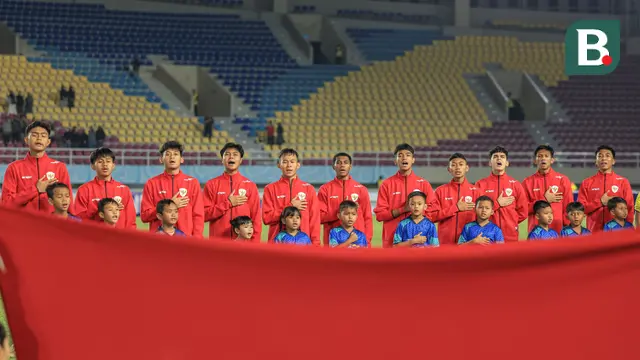 Timnas Indonesia U-16 vs Singapura: Grup A Piala AFF U-16 2024