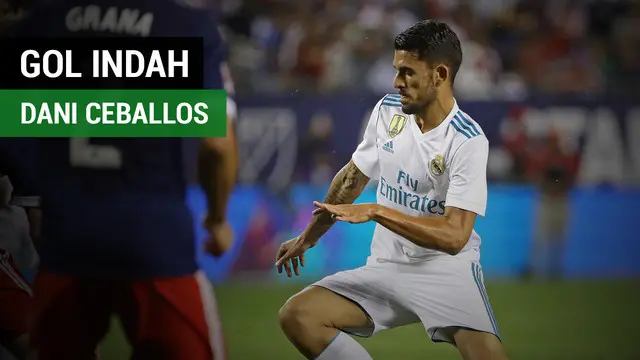 VIDEO: Gol Fantastis Pemain Anyar Real Madrid, Dani Ceballos