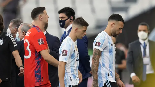 Pertandingan Brasil Vs Argentina Dihentikan Otoritas Kesehatan