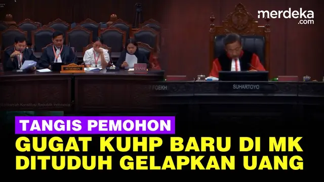 Gugat KUHP Baru di MK, Eks Karyawan Nangis Dituduh Gelapkan Uang & Dikriminalisasi Mantan Bos