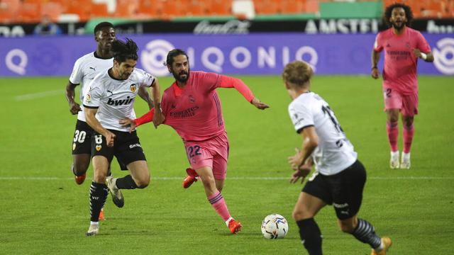 Foto Liga Spanyol: Real Madrid Tak Berdaya di Kandang Valencia