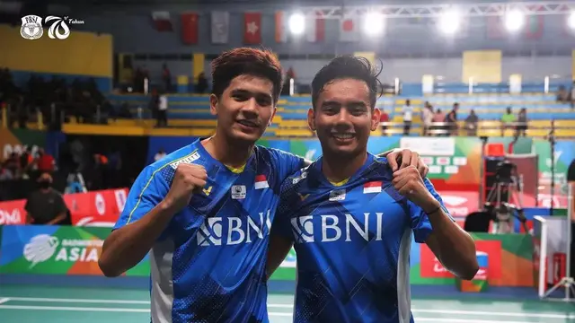 6 Potret Yeremia Rambitan, Pebulutangkis Ganda Putra yang Sedang Jadi Sorotan