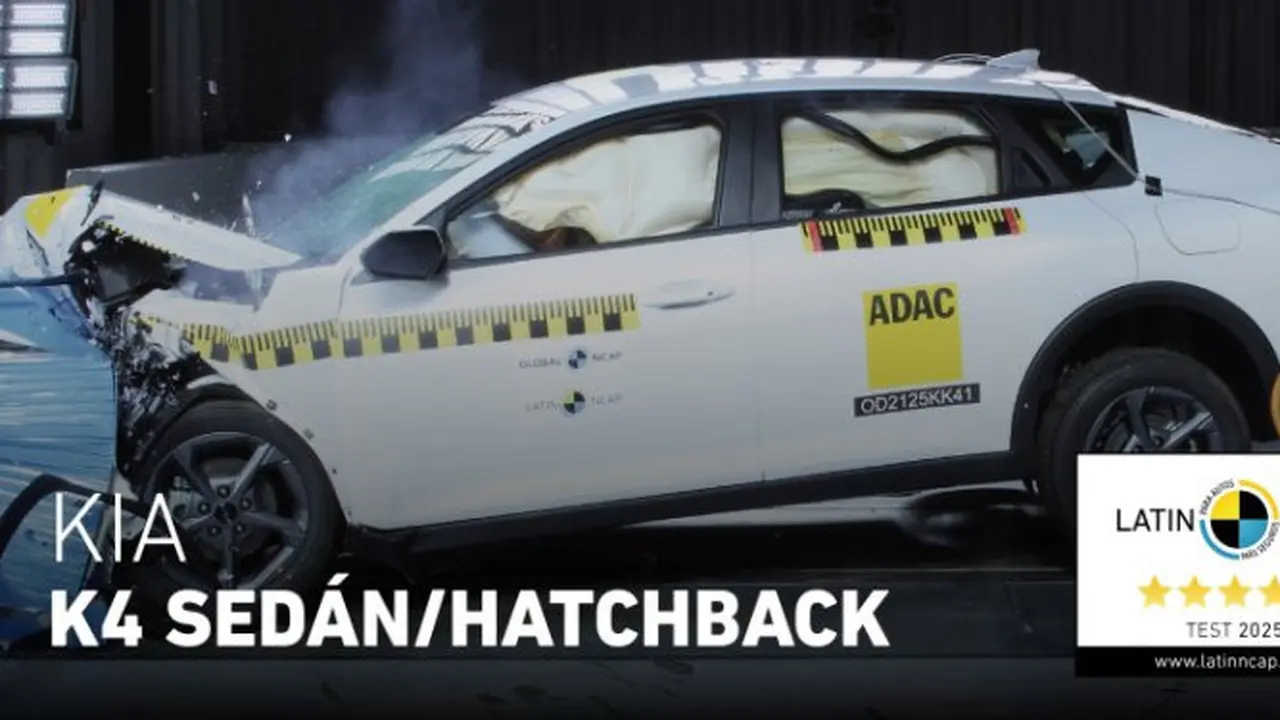 Kia K4 2025 resmi meraih rating lima bintang dari Latin NCAP berkat performa keselamatan yang unggul di semua kategori (Latin NCAP)