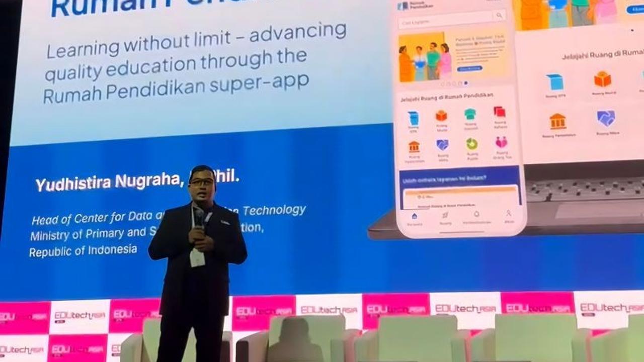 Kementerian Pendidikan Luncurkan Super-Aplikasi 'Rumah Pendidikan' di Forum EduTech Asia