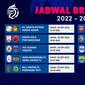 Jadwal Lengkap BRI Liga 1 Matchweek 11 Live Vidio : Ada Big Match Persija Jakarta Vs Persib Bandung