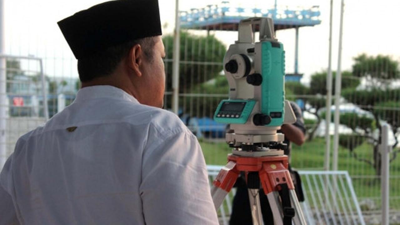 Memantau hilal 1 Syawal 1436 H di Tanjung Kodok