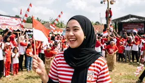 Hijab Instan Terbaik untuk Lomba 17-an, Nyaman Bergerak dan Tetap Rapi
