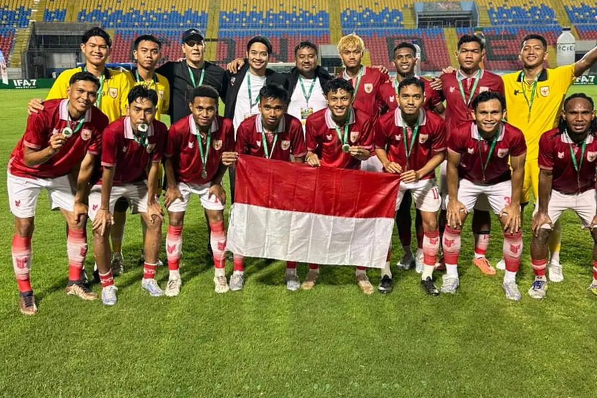 Indonesia Ukir Sejarah di Kejuaraan Dunia Sepak Bola 7x7 2026, Raih Medali Perak dan Depak Brasil