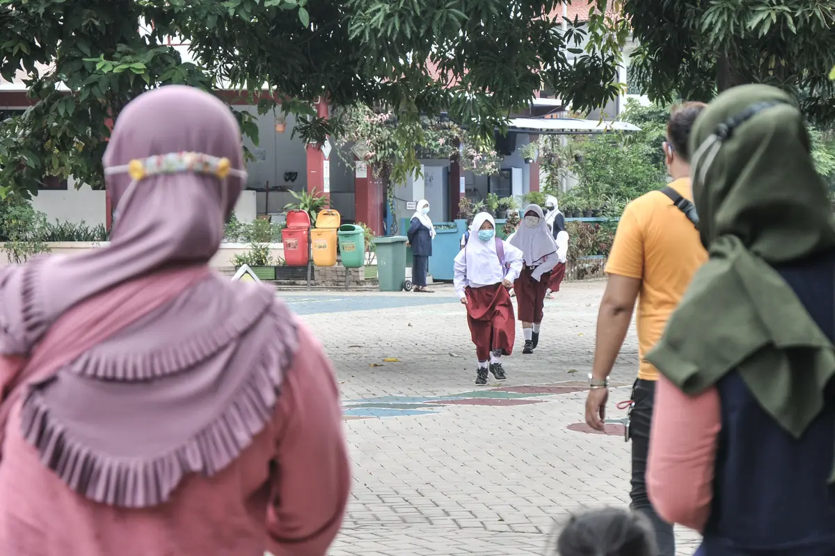 Antusiasme Murid Kelas 1 SD Ikuti Pembelajaran Tatap Muka