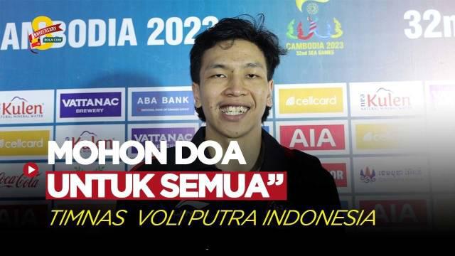 Berita Video, timnas voli putra Indonesia meminta dukungan penuh di laga final SEA Games 2023