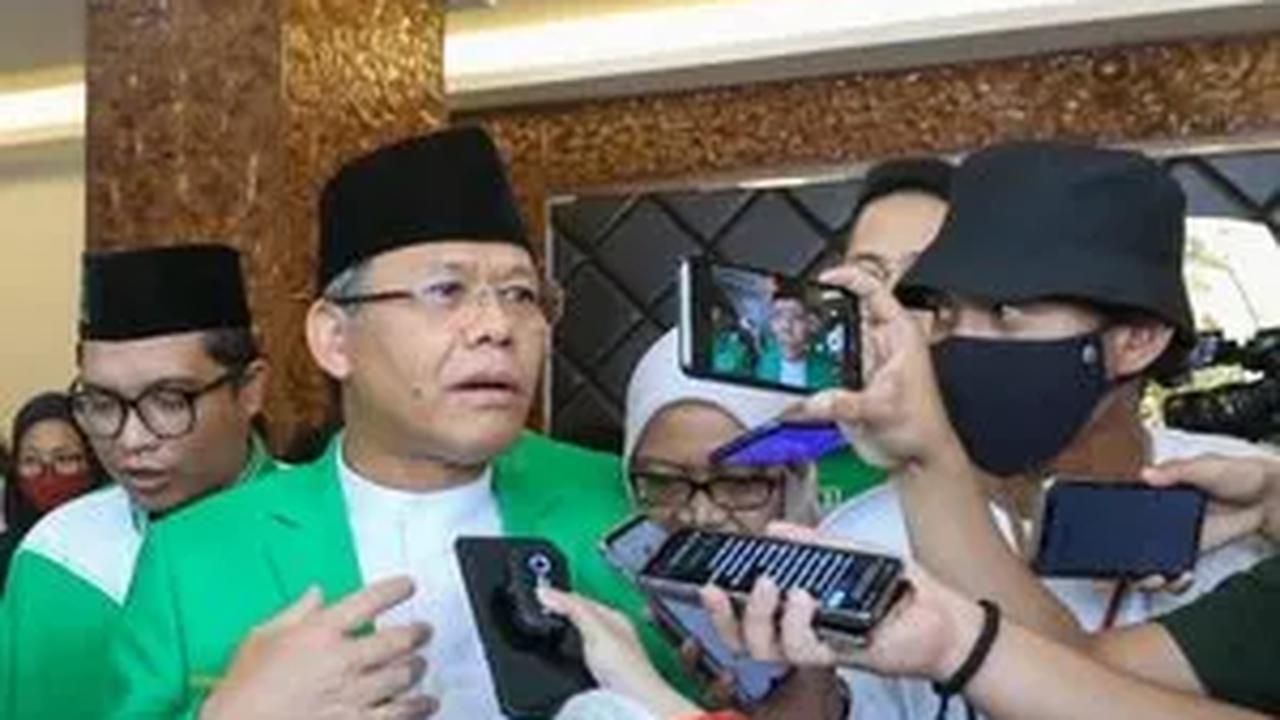 Kedatangan Mardiono kali ini juga untuk meminta doa agar dapat menjalankan amanah sebagai pemimpin partai dengan baik.