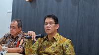 Menteri Keuangan (Menkeu) Purbaya Yudhi Sadewa di Kantor Kementerian Keuangan, Jakarta, Jumat (17/10/2025). (Liputan6.com/Arief)