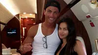 Intip Suasana di Dalam Jet Pribadi Ronaldo Saat Terbang ke Bali