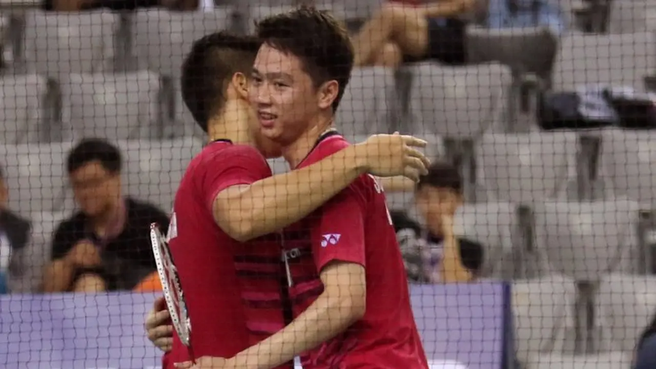 Kevin Sanjaya Sukamuljo, Marcus Fernaldi Gideon.